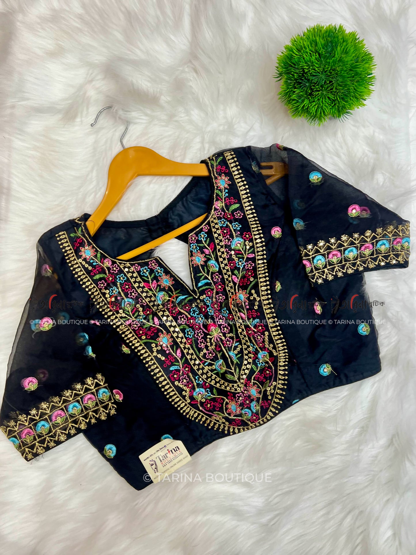 DESIGNER ORGANZA BLOUSE