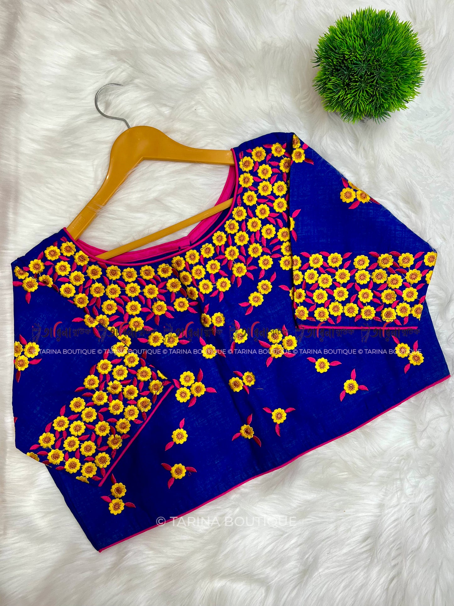 COTTON EMBROIDERY BLOUSE