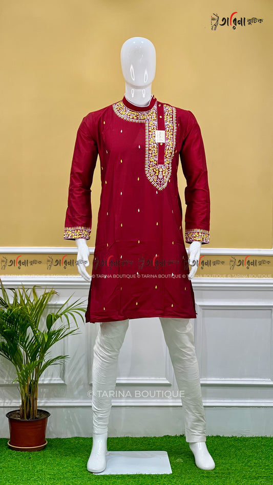 COTTON EMBROIDERY PANJABI