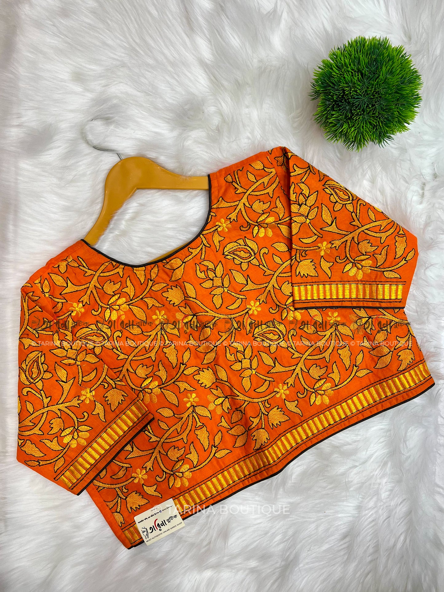 COTTON EMBROIDERY BLOUSE