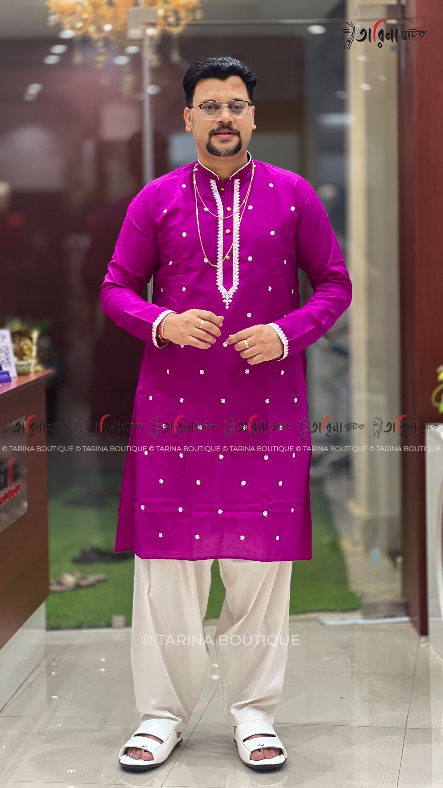 COTTON EMBROIDERY PANJABI