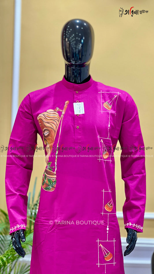 COTTON HANDPAINTED - COUPLE SET