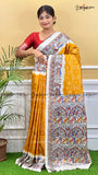 BLOCK SILK - MADHUBANI BAFTA