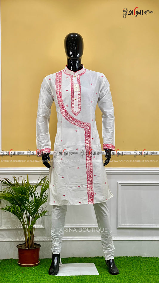 COTTON EMBROIDERY PANJABI