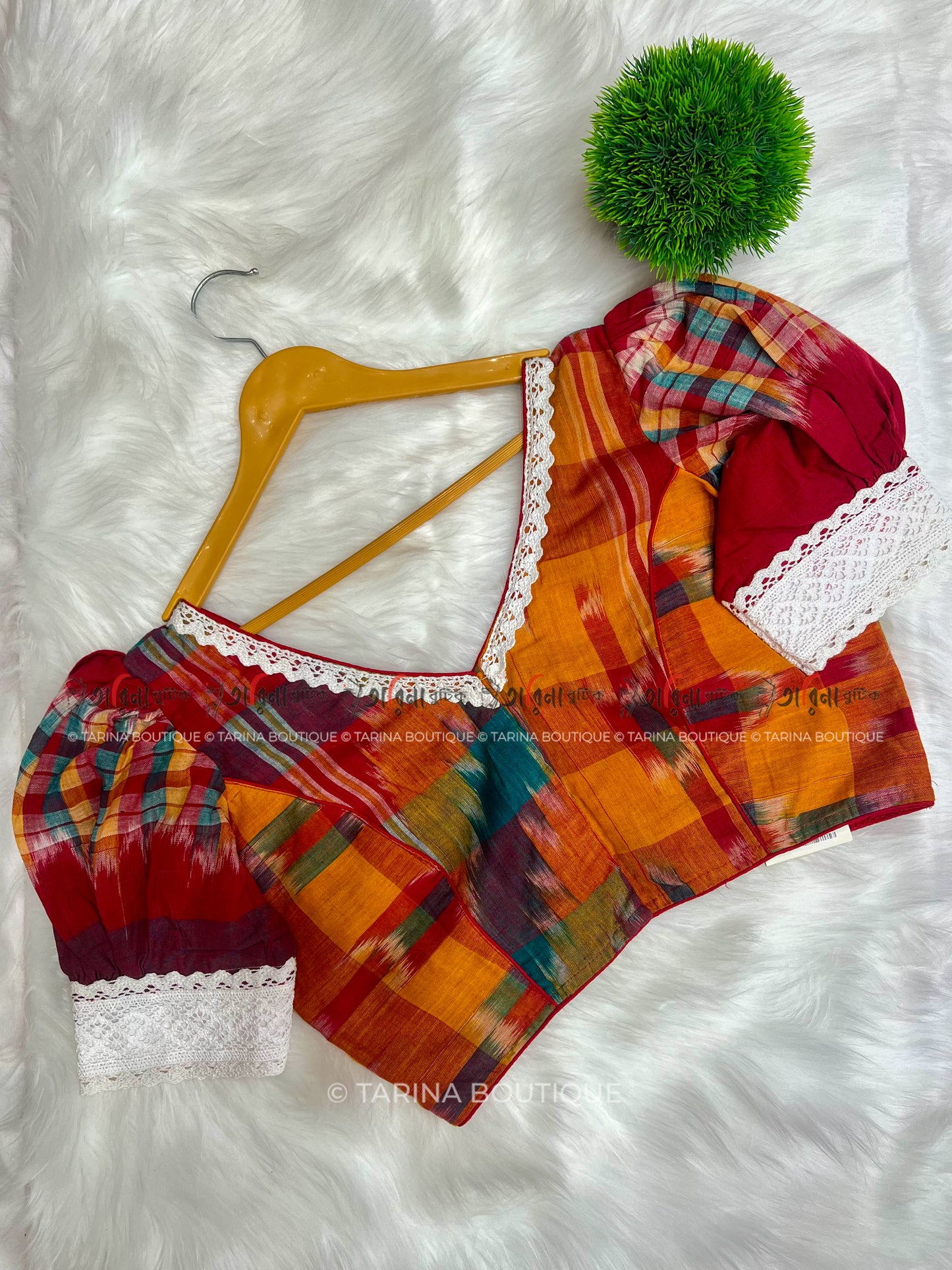 DESIGNER GAMCHA BLOUSE