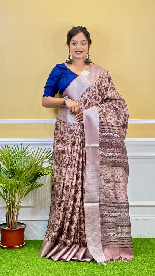 COTTON LINEN KALAMKARI