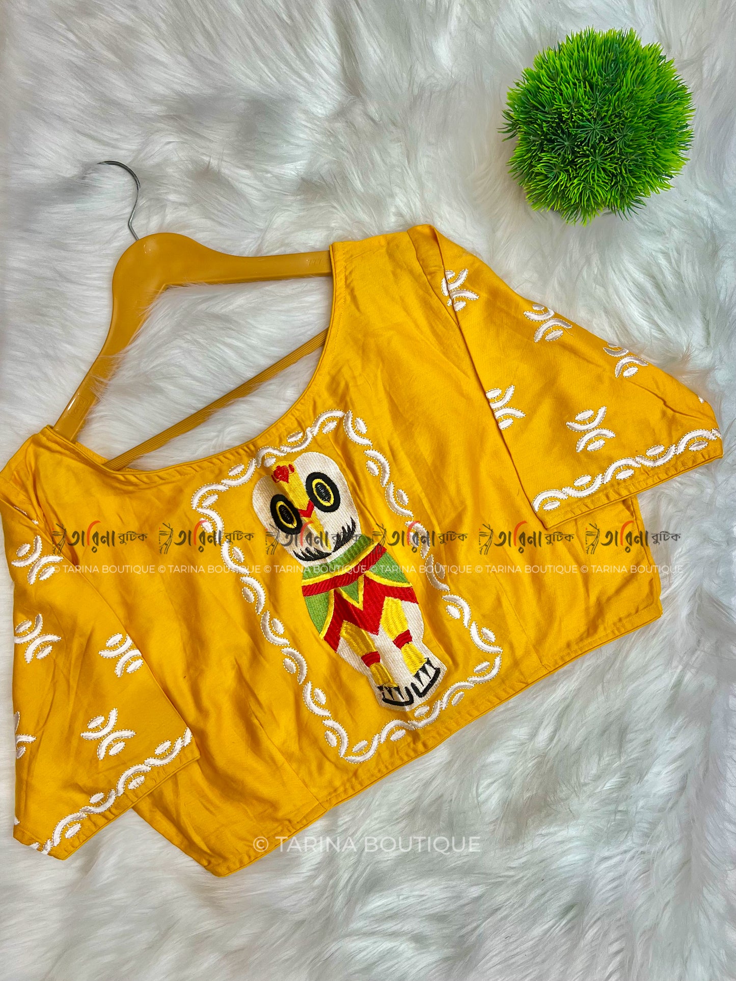 COTTON EMBROIDERY BLOUSE