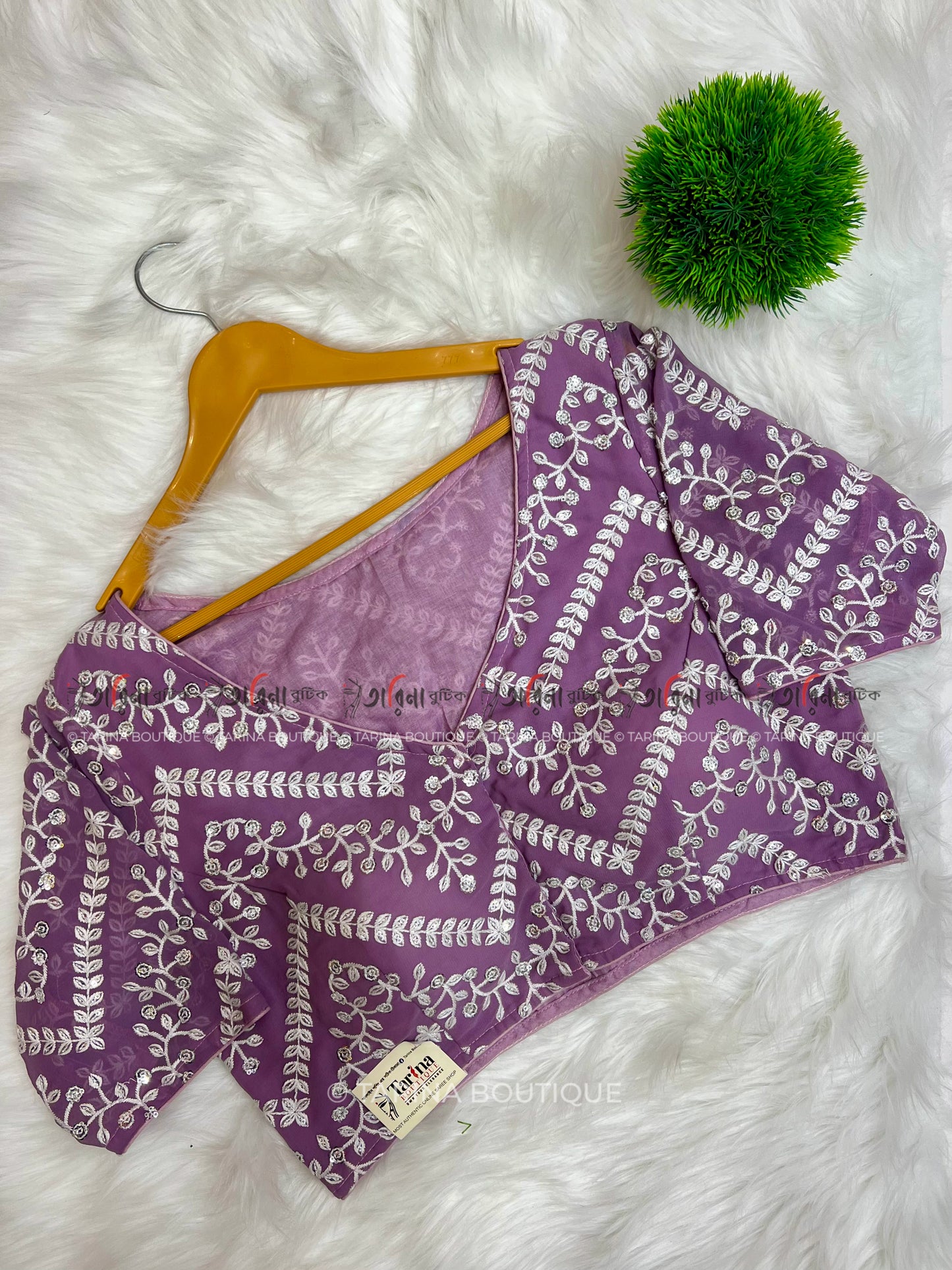 DESIGNER CHIKANKARI BLOUSE