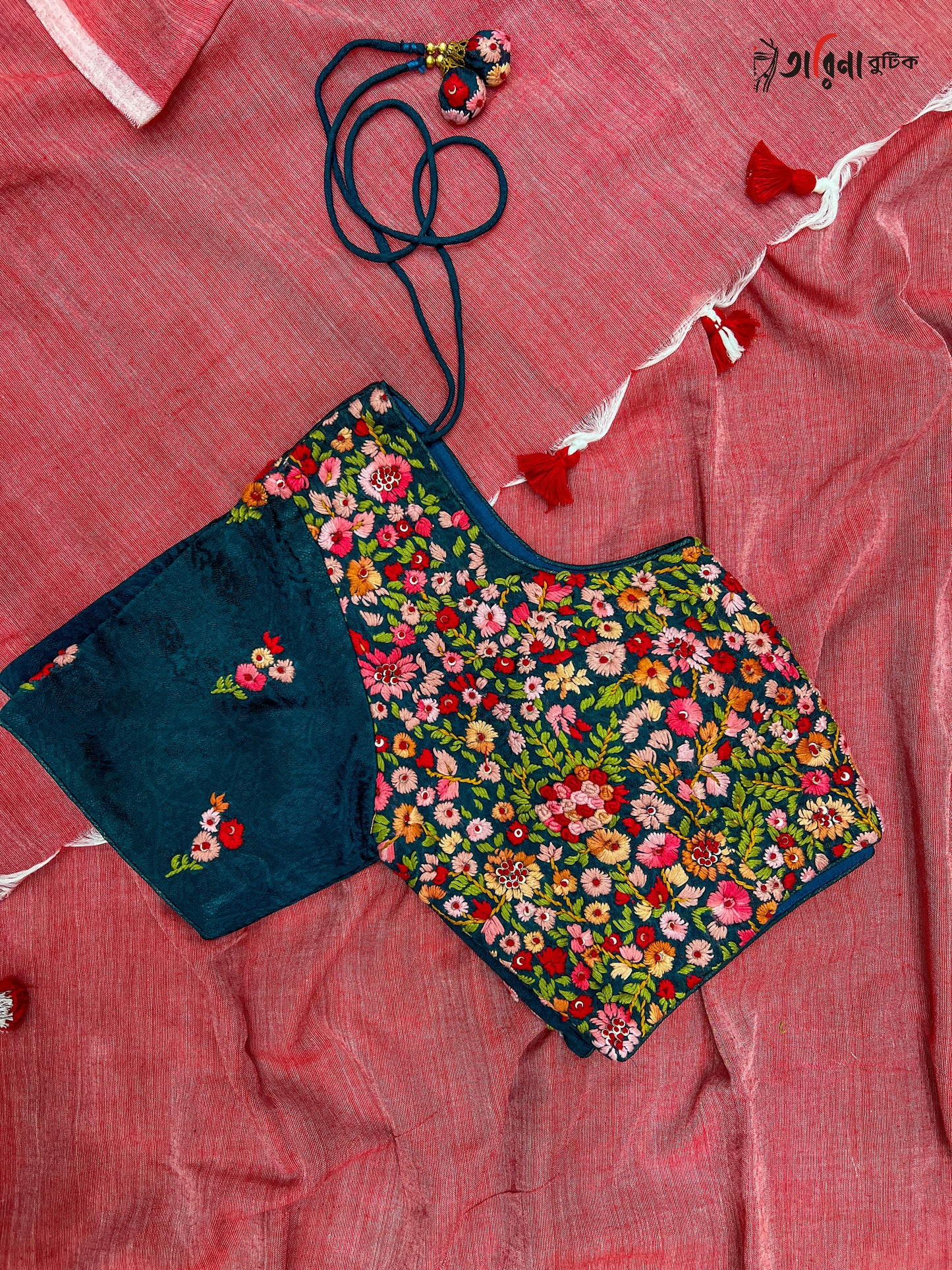 KHADI & BLOUSE COMBO