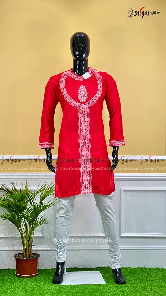COTTON EMBROIDERY PANJABI