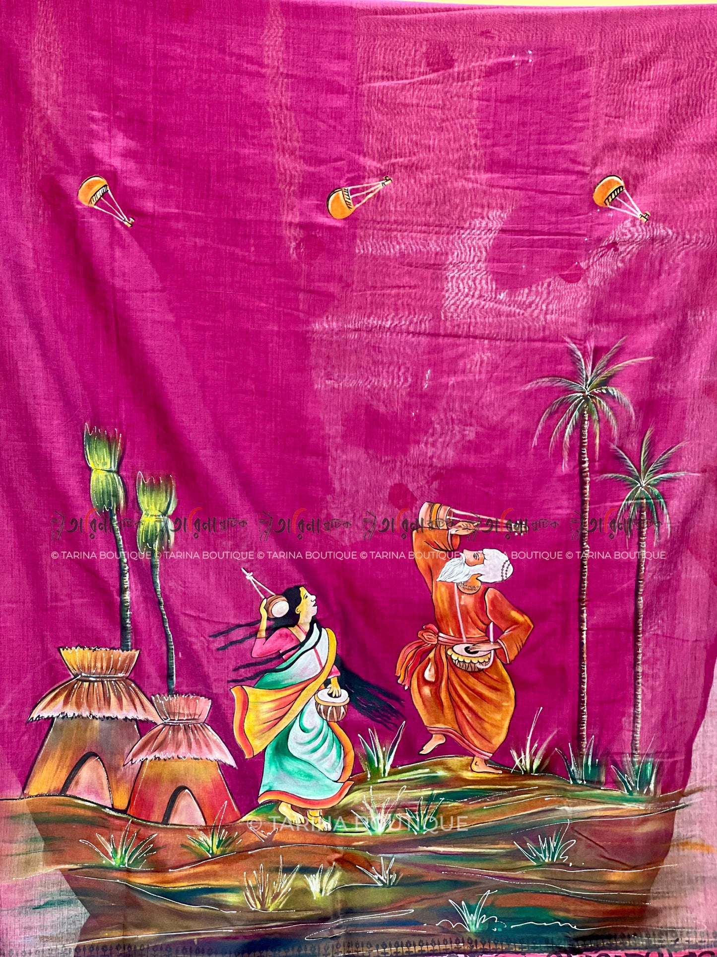 COTTON HANDPAINTED - COUPLE SET