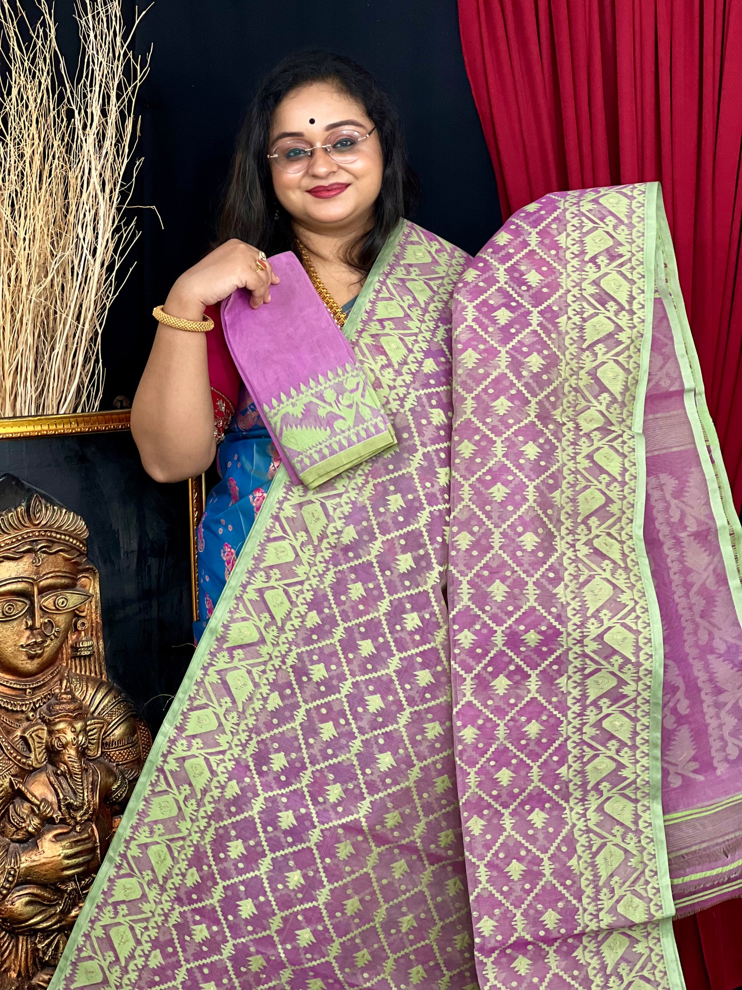 BANGLADESHI WEAVED JAMDANI