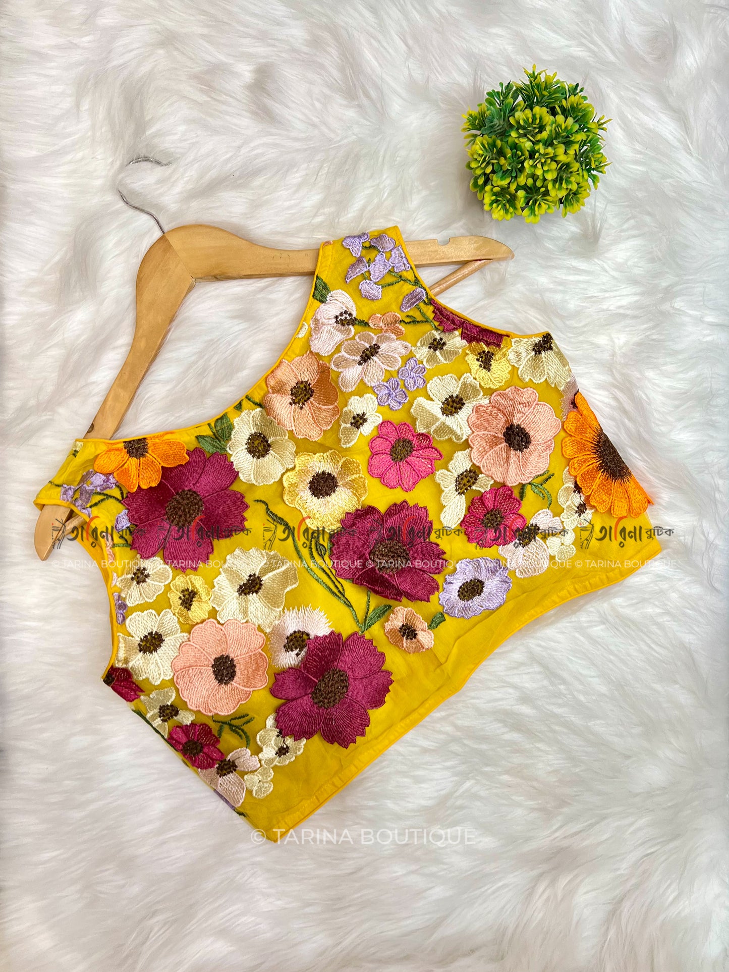 DESIGNER FLORAL BLOUSE