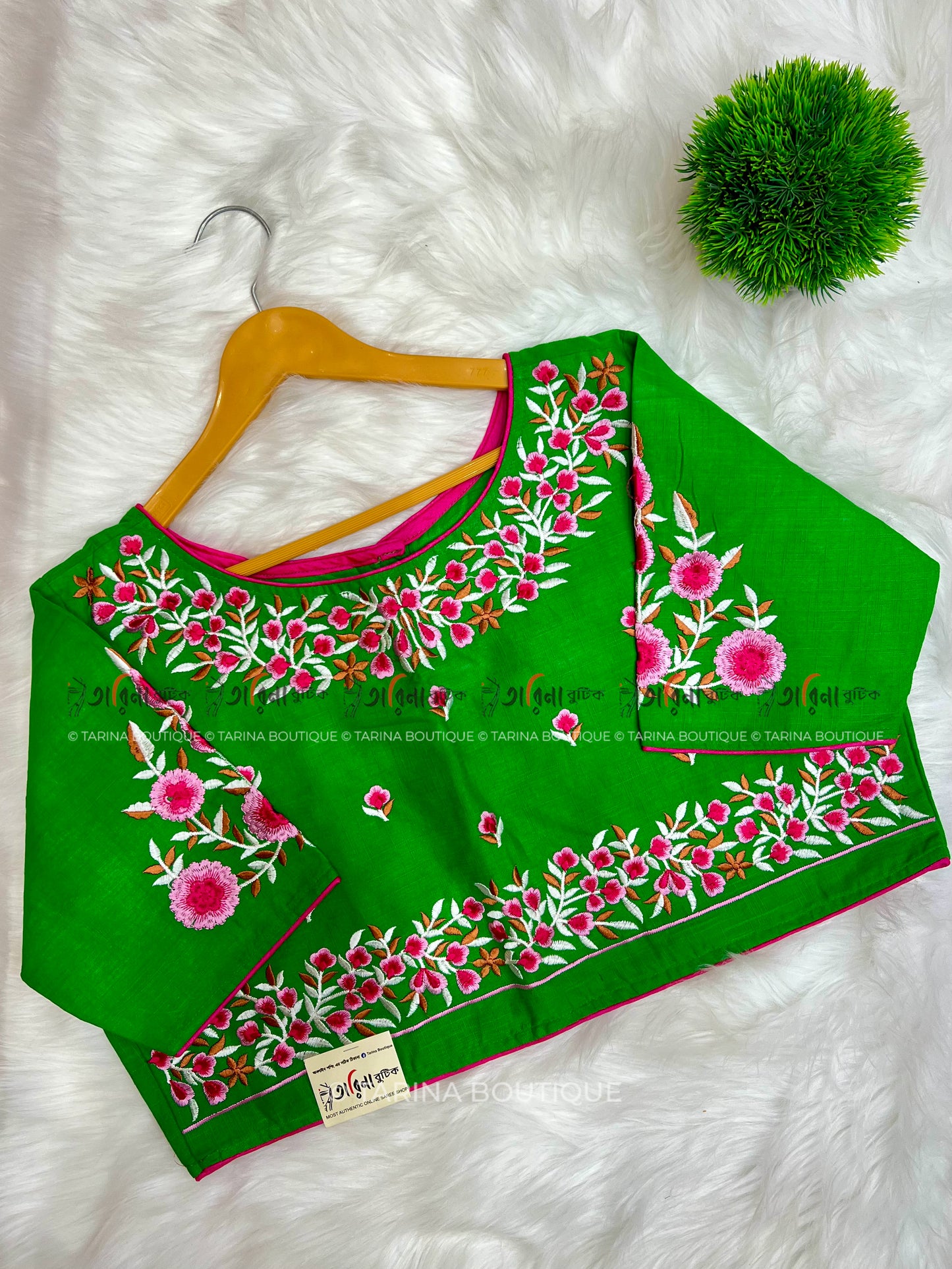 COTTON EMBROIDERY BLOUSE