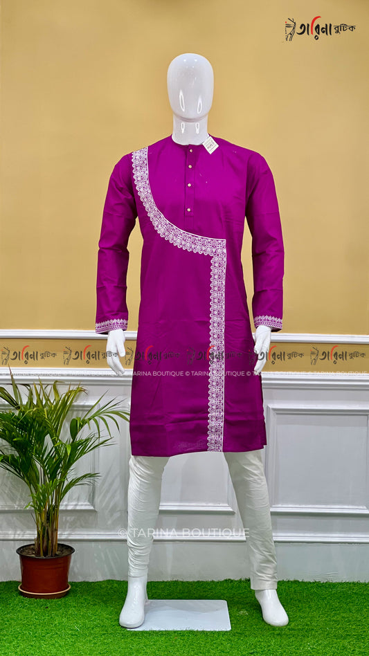 COTTON EMBROIDERY PANJABI