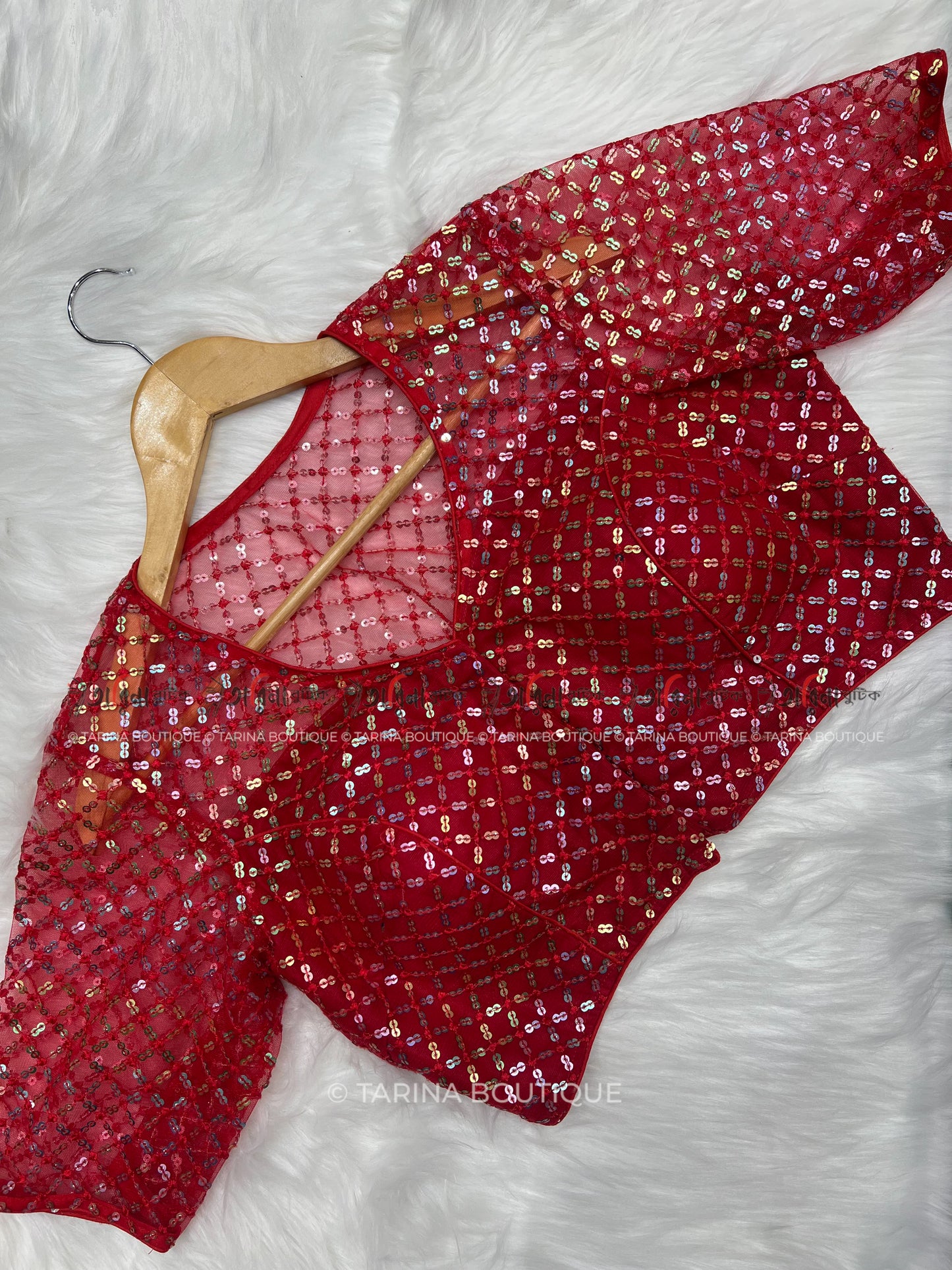 DESIGNER NET BLOUSE