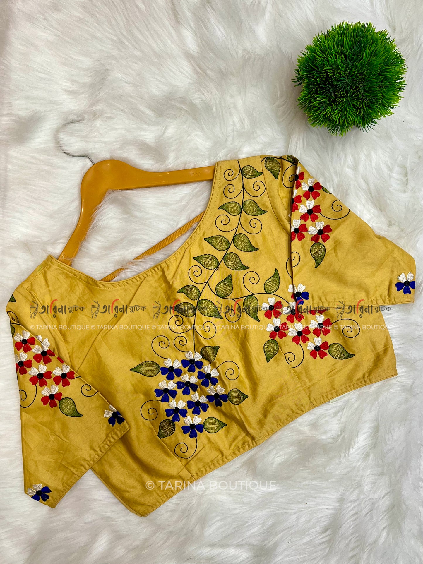 COTTON EMBROIDERY BLOUSE