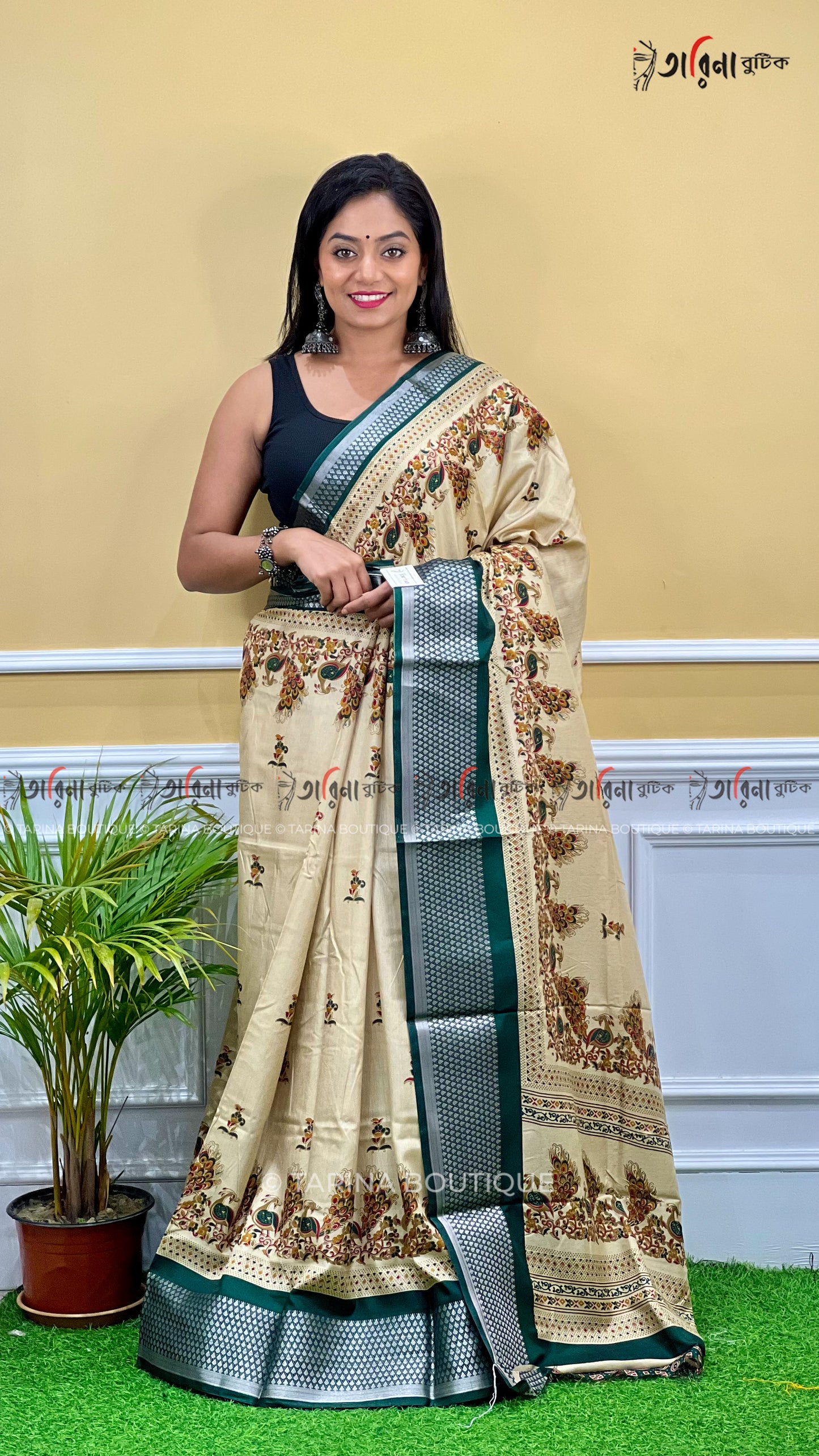 MADHUBANI DOLA SILK