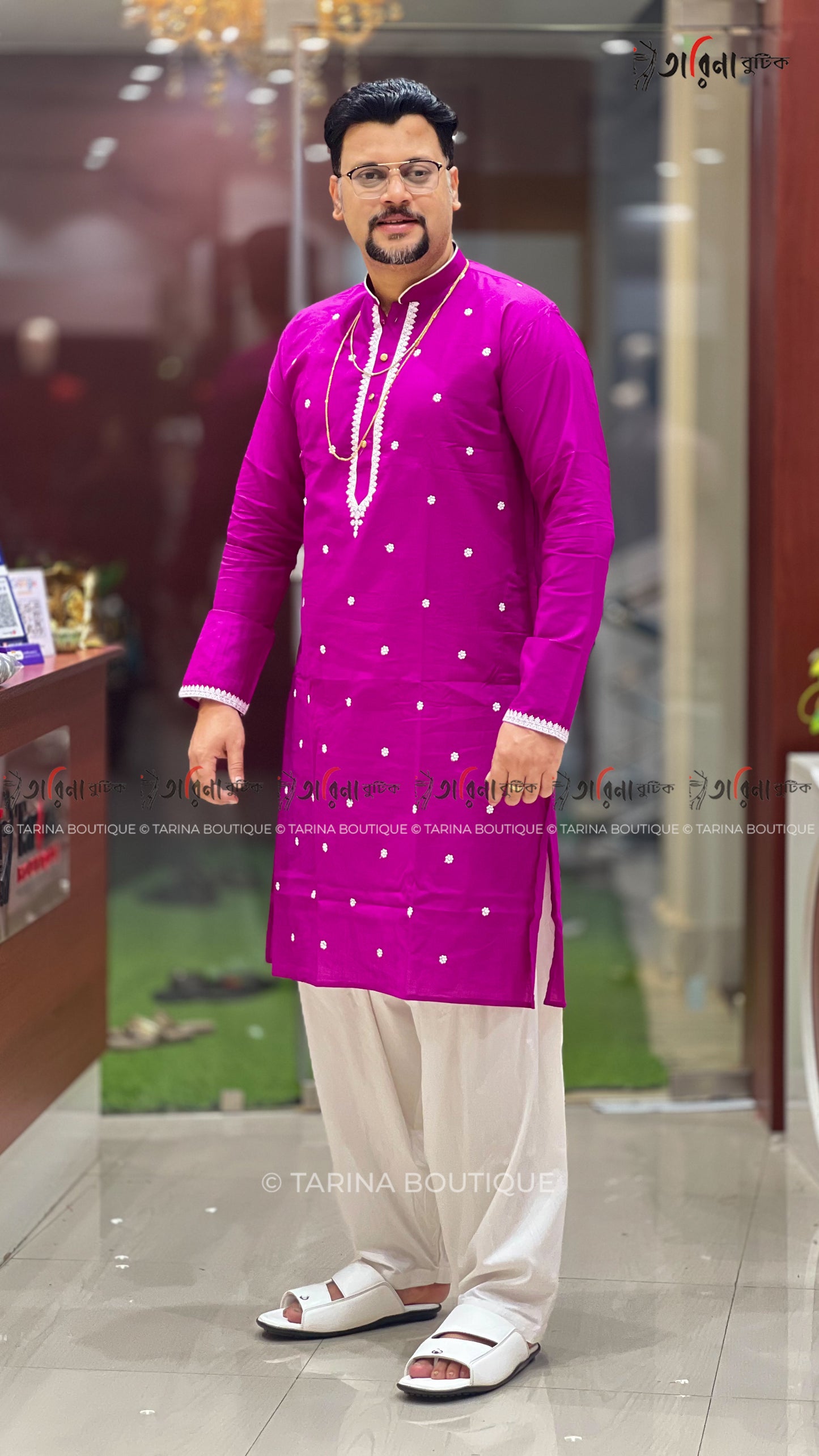 COTTON EMBROIDERY PANJABI