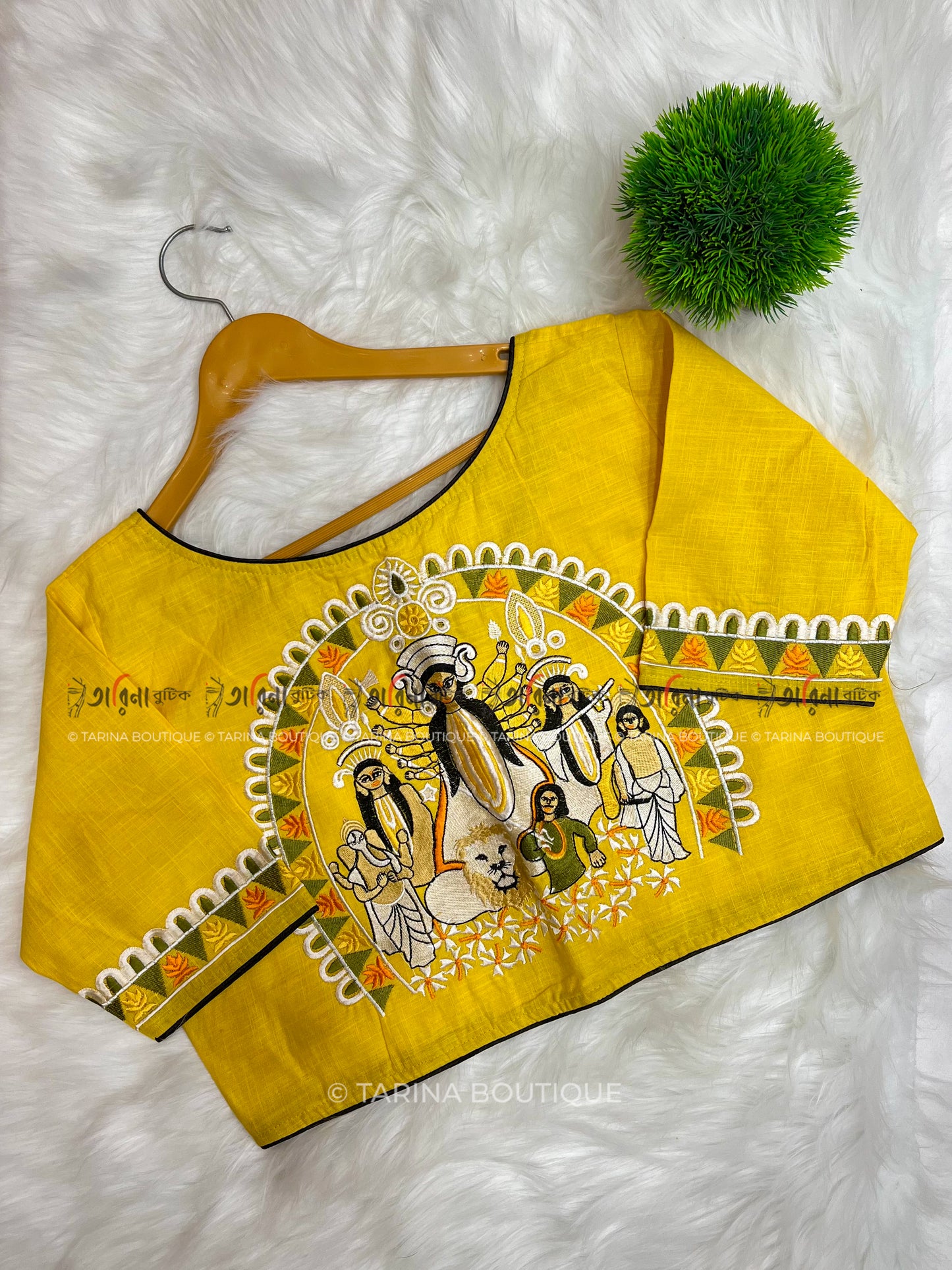 COTTON EMBROIDERY BLOUSE