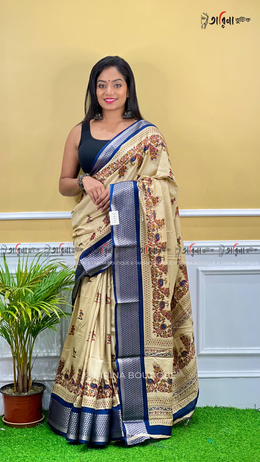 MADHUBANI DOLA SILK