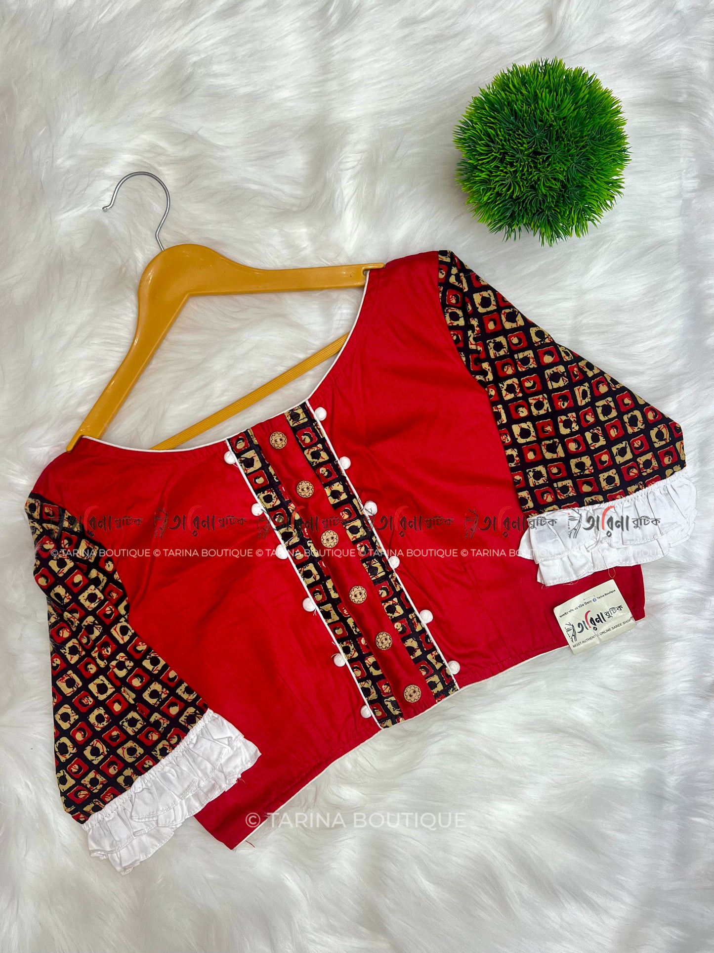 DESIGNER COTTON BLOUSE