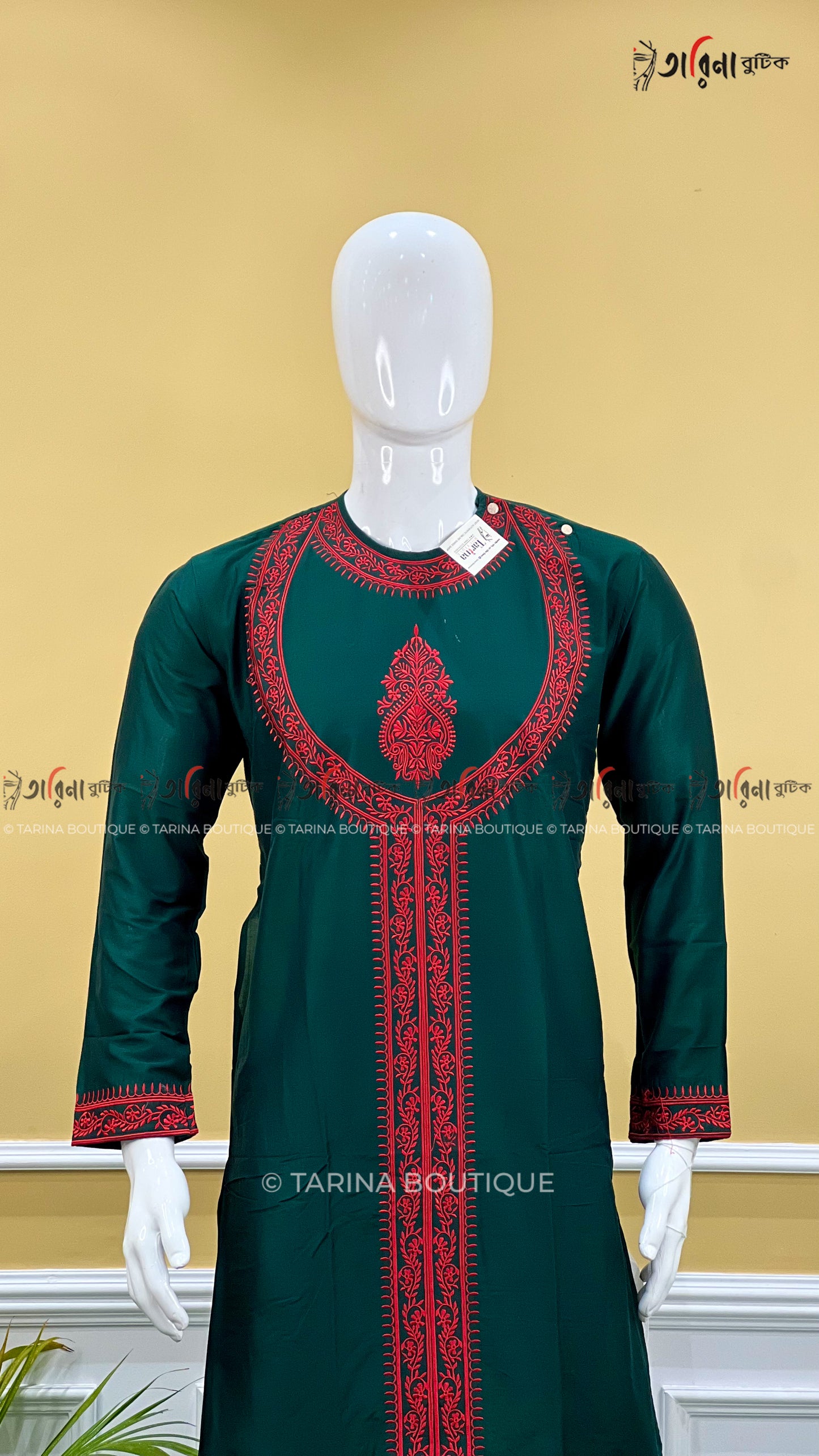 COTTON EMBROIDERY PANJABI