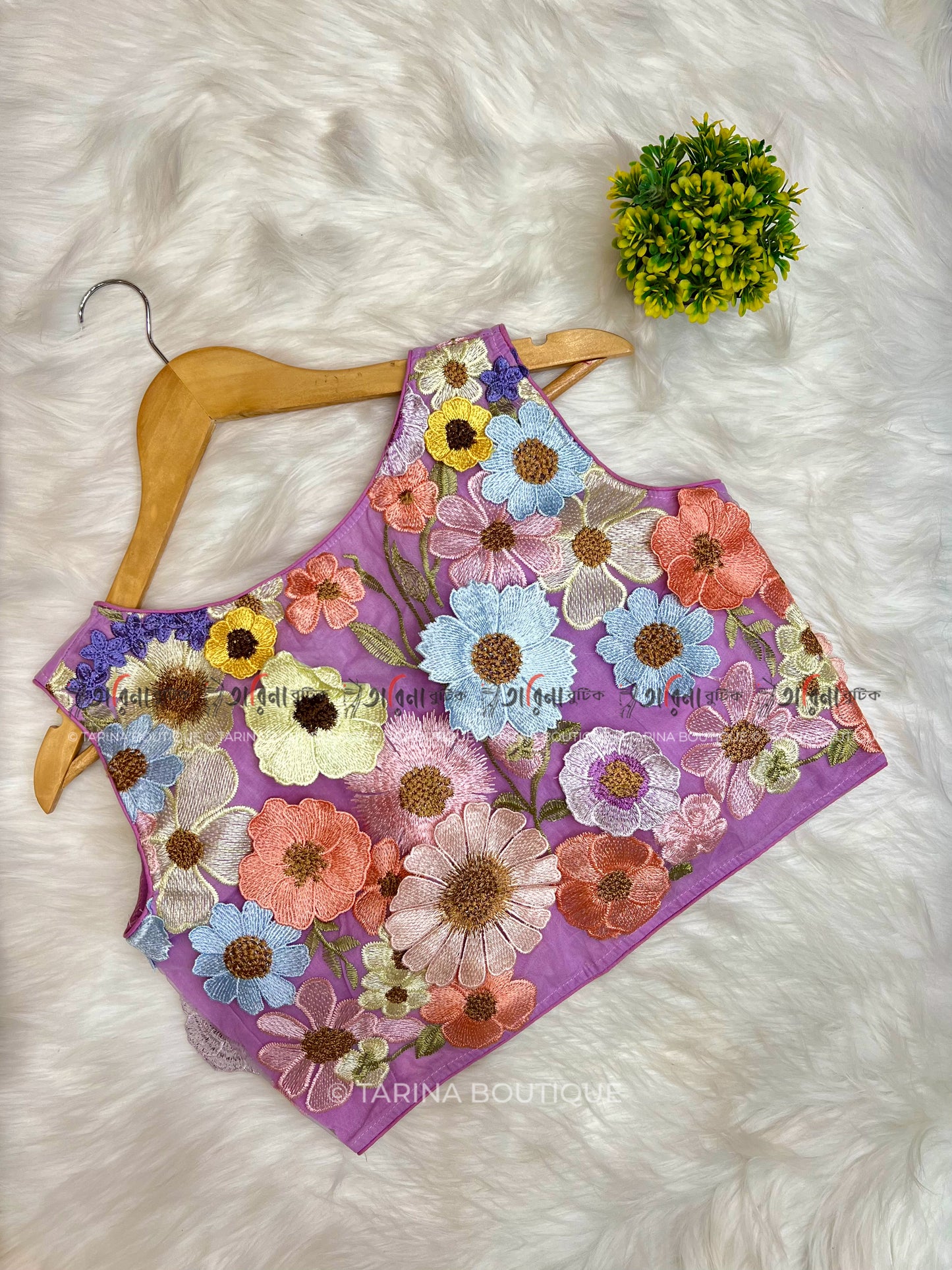 DESIGNER FLORAL BLOUSE