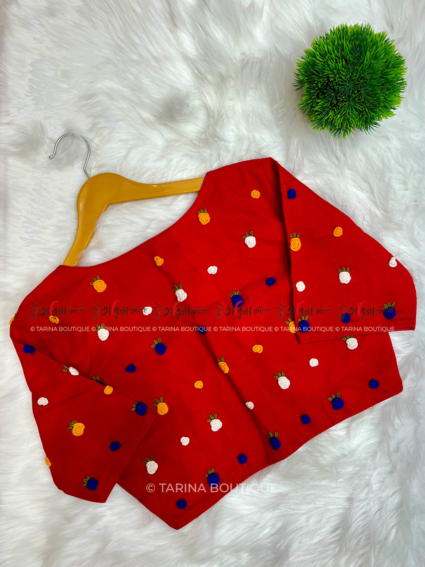 BULIAN FRENCH KNOT BLOUSE