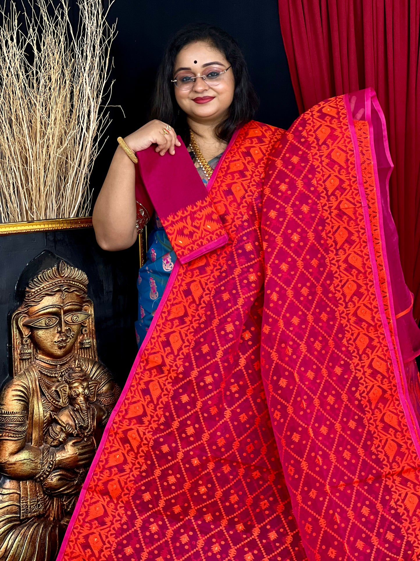 BANGLADESHI WEAVED JAMDANI