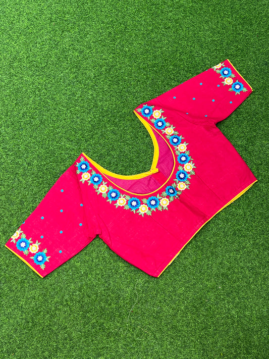 COTTON EMBROIDERY BLOUSE