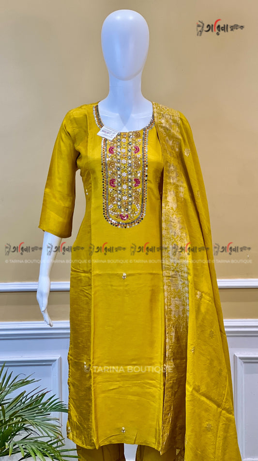 DESIGNER 3 PCS KURTI