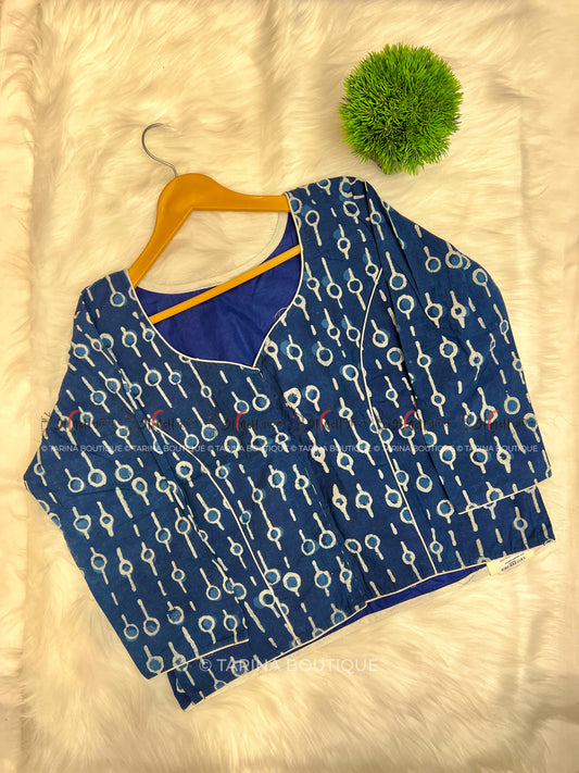 CROP TOP BLOUSE