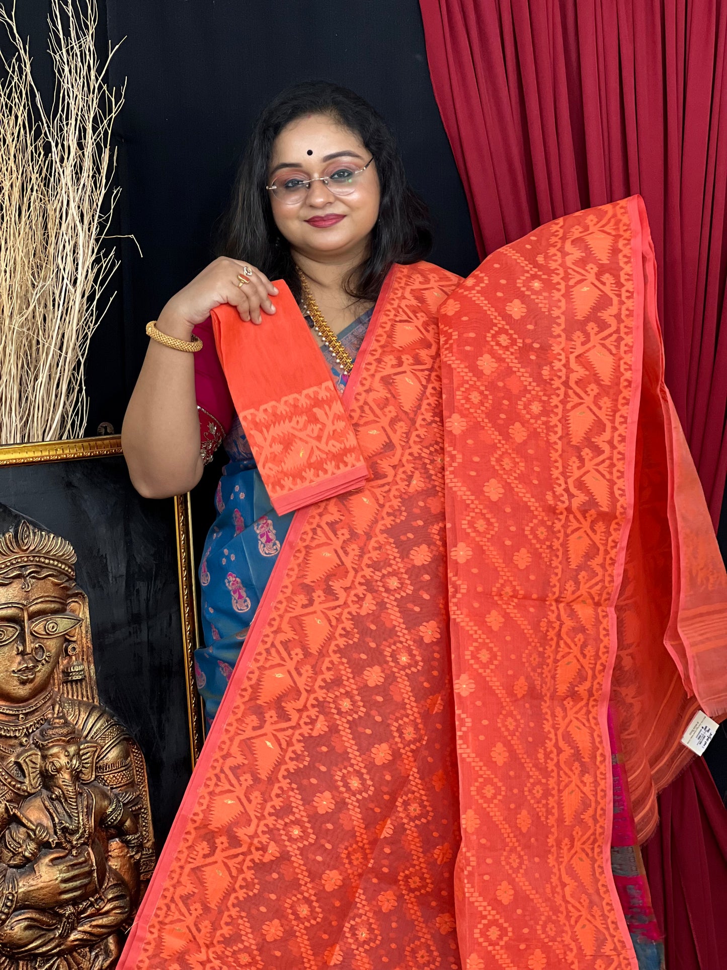 BANGLADESHI WEAVED JAMDANI