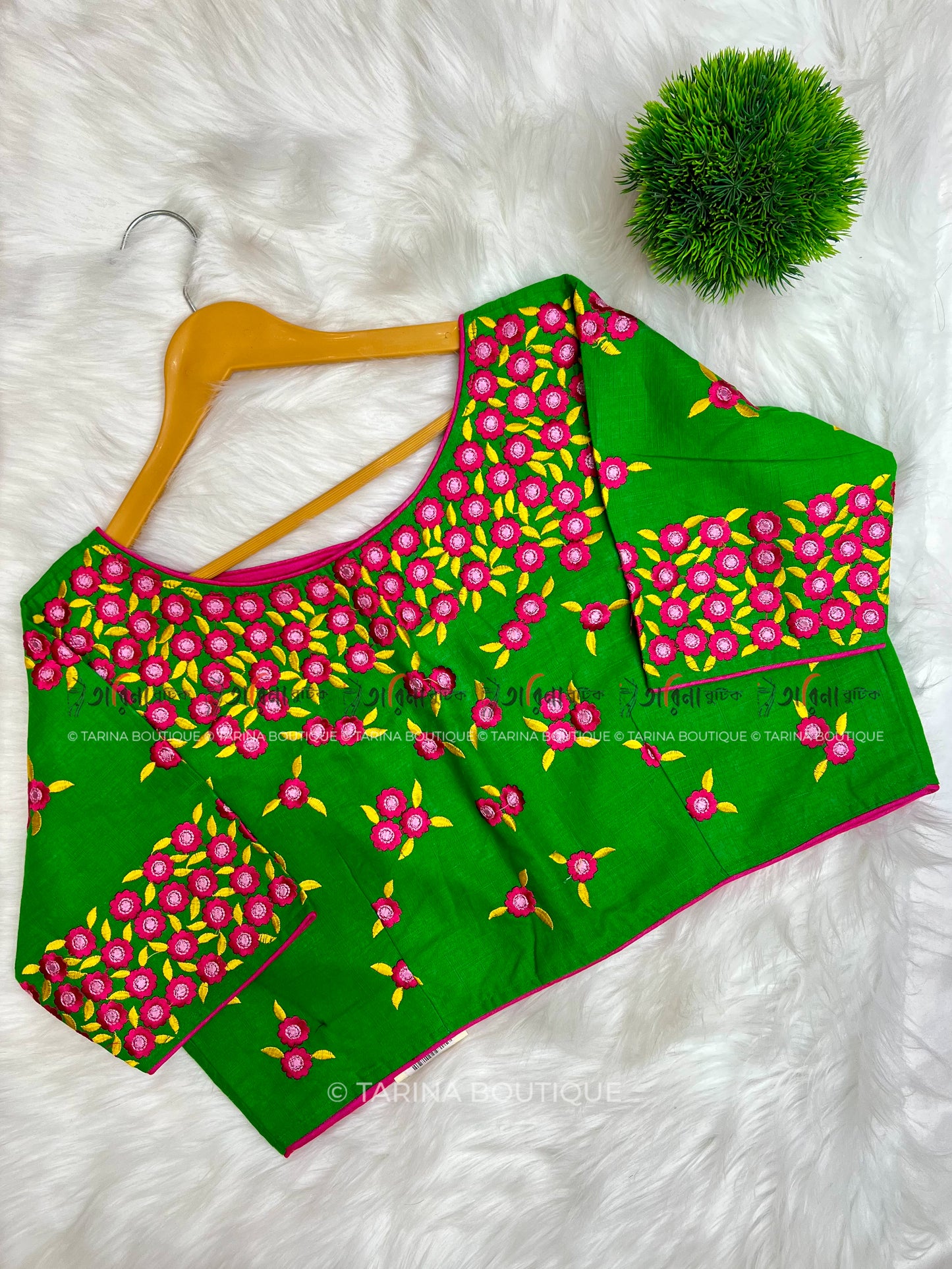 COTTON EMBROIDERY BLOUSE