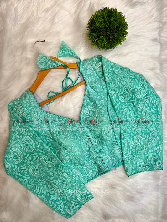 DESIGNER CHIKANKARI BLOUSE