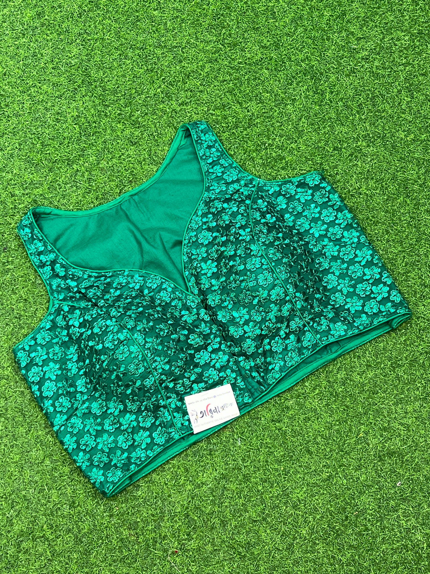 DESIGNER CHIKANKARI BLOUSE