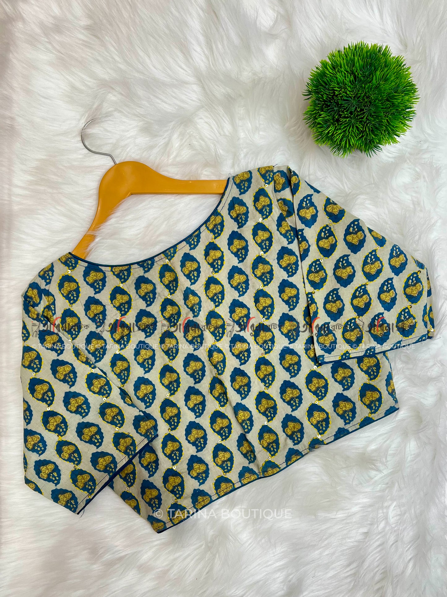 DESIGNER COTTON BLOUSE