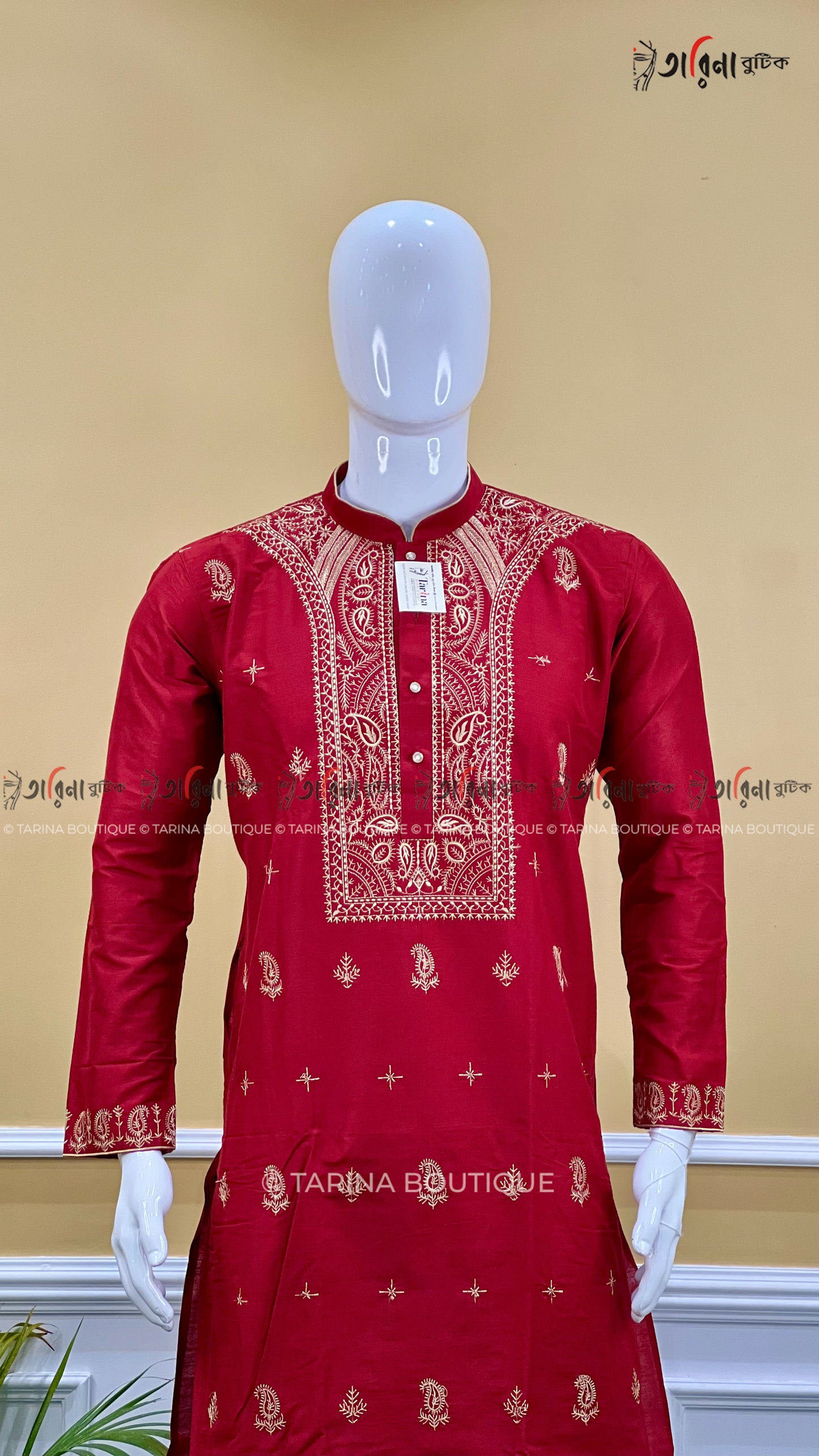 COTTON EMBROIDERY PANJABI