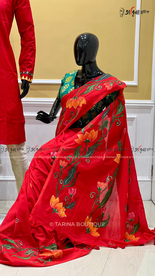 COTTON HANDPAINTED - COUPLE SET