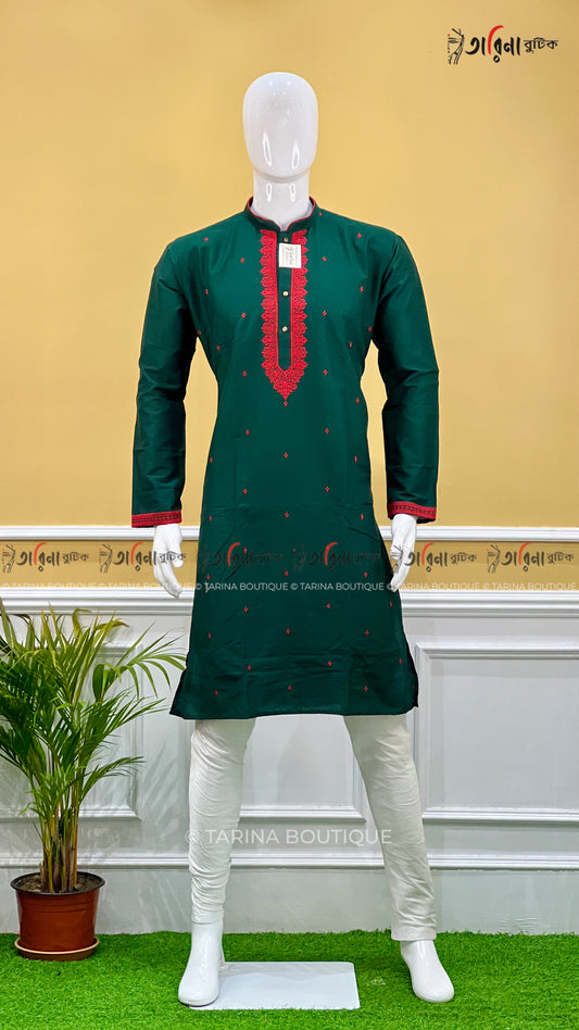 COTTON EMBROIDERY PANJABI