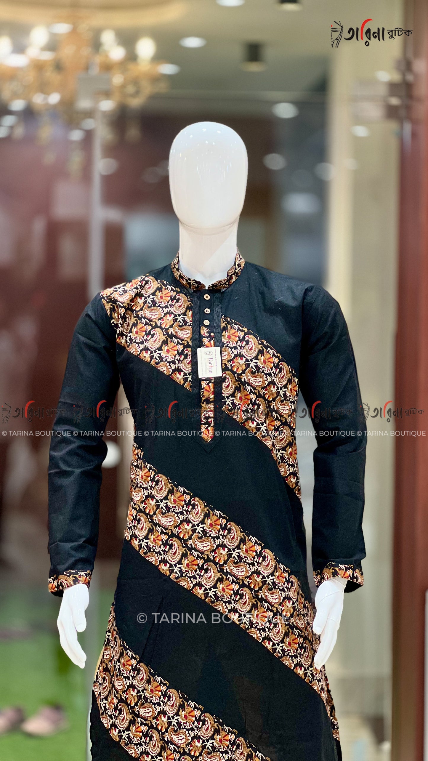 DIGITAL KALAMKARI PANJABI
