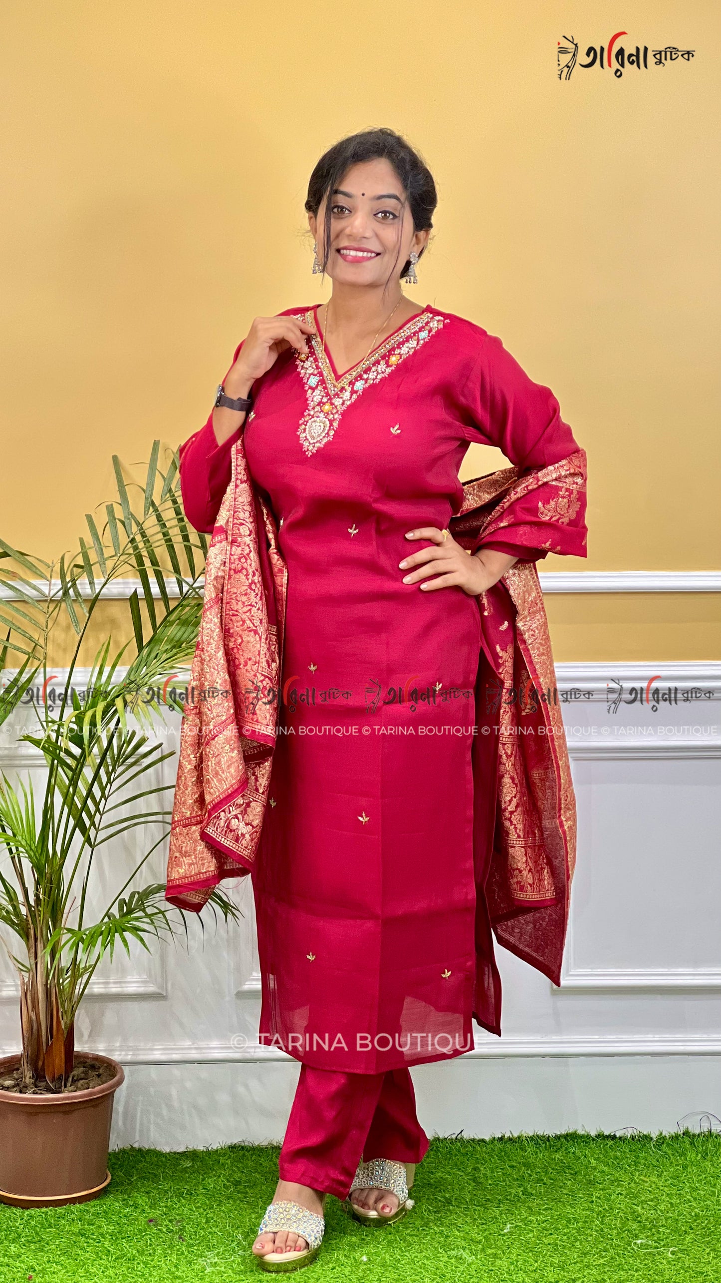 DESIGNER 3PC KURTI