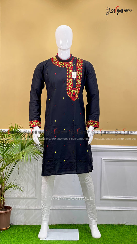 COTTON EMBROIDERY PANJABI