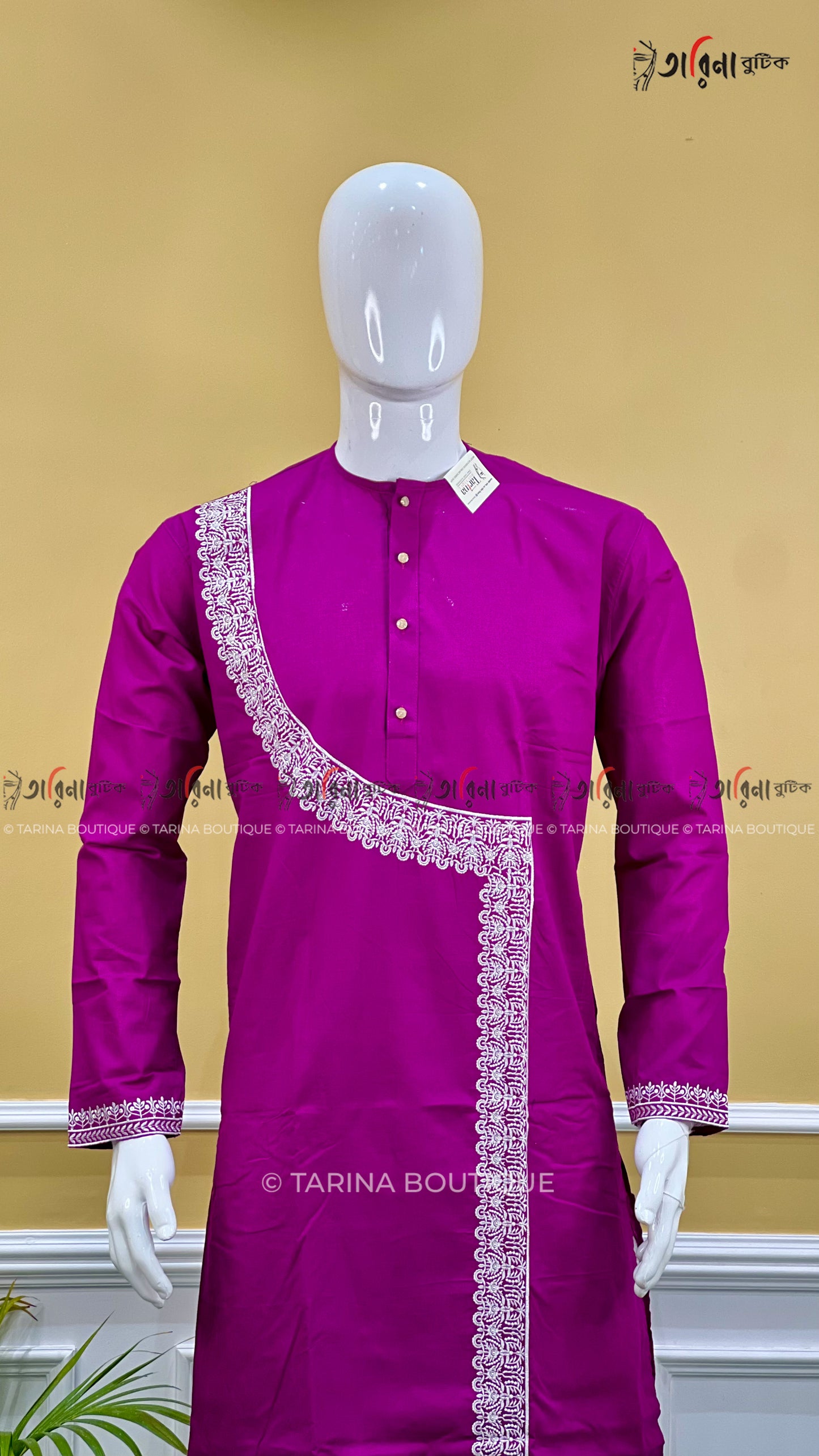 COTTON EMBROIDERY PANJABI