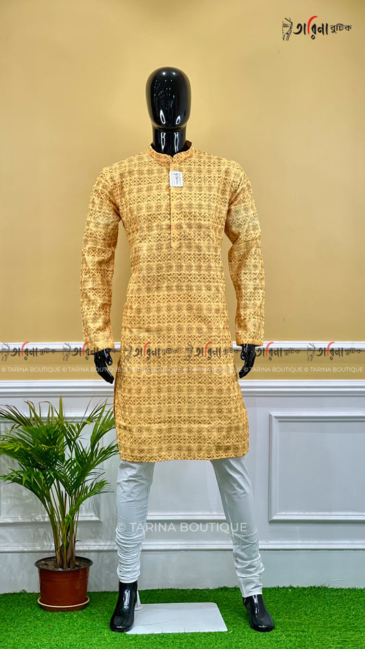 COTTON EMBROIDERY PANJABI