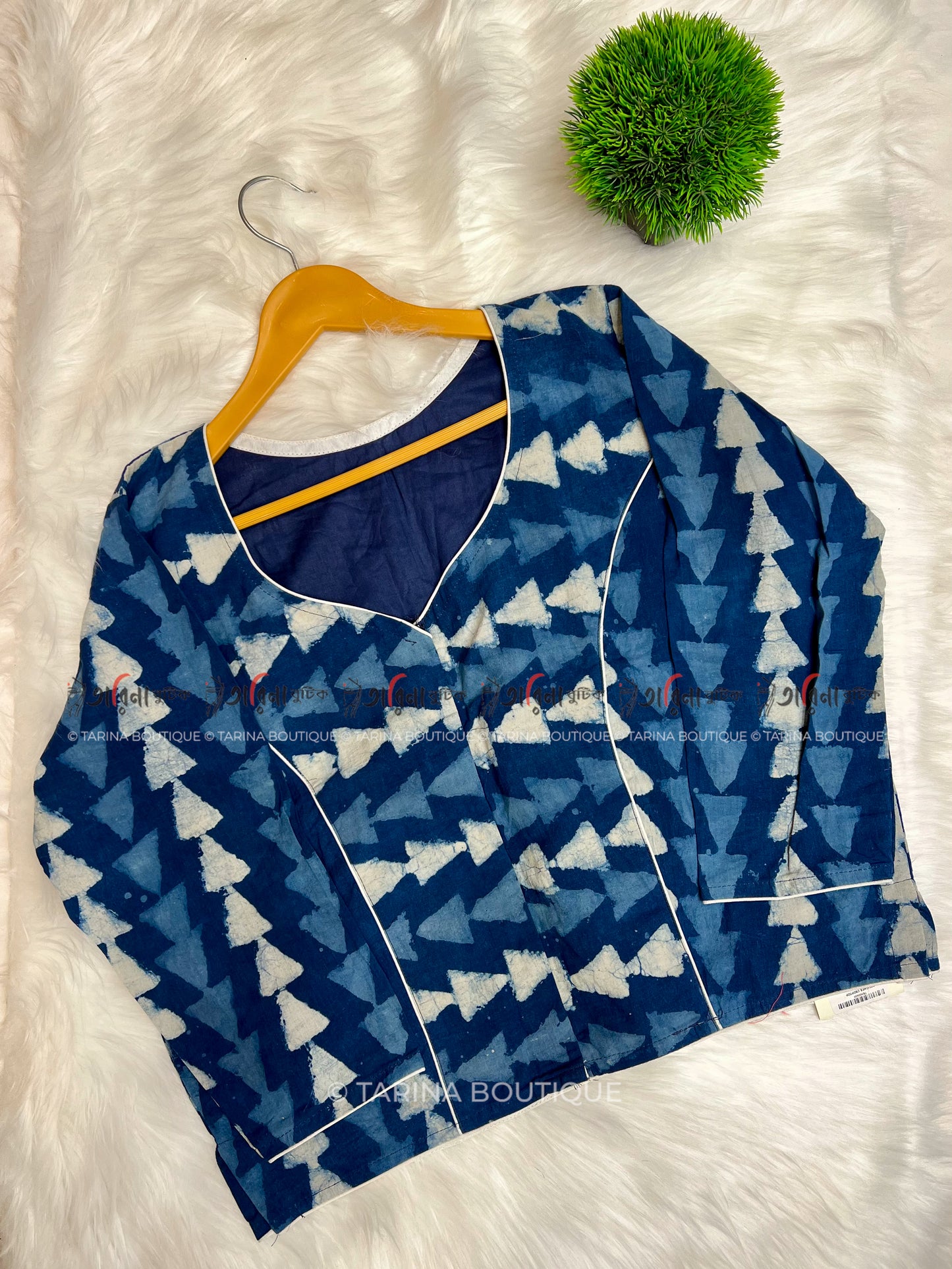 CROP TOP BLOUSE