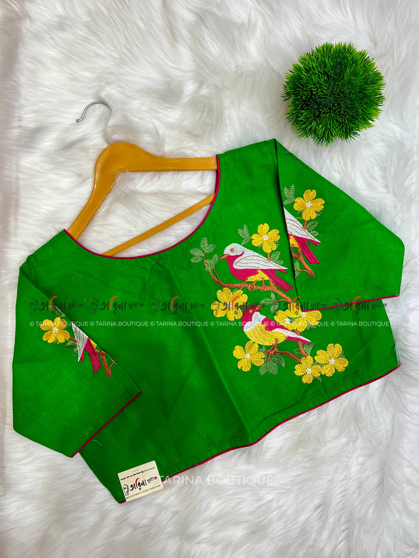 COTTON EMBROIDERY BLOUSE