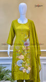 DESIGNER 3 PIECE KURTI