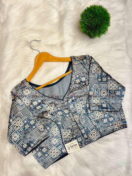 AJRAKH MODAL BLOUSE